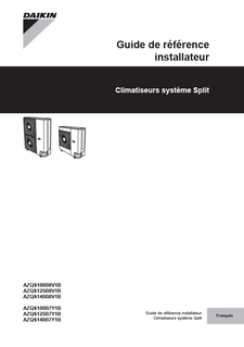 AZQS-B8V1 A,AZQS-BY1 A_4PFR385529-1B_2016_10_Installer reference guide_French download